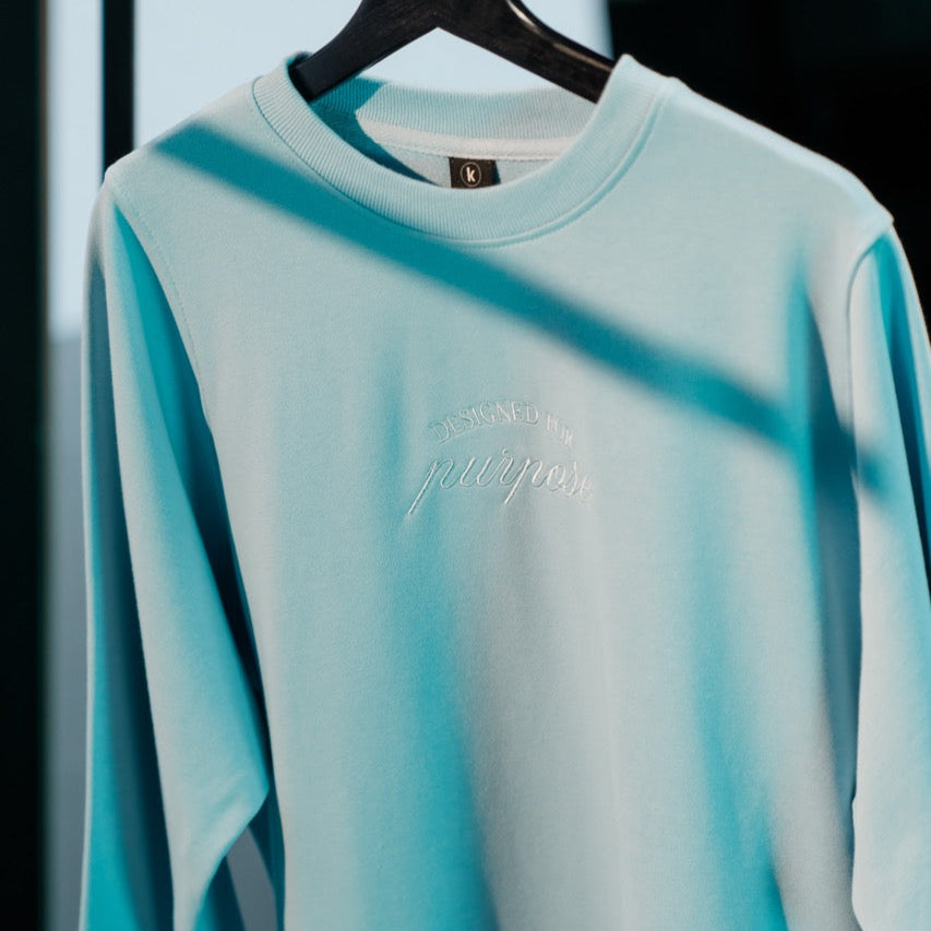Designed For Purpose Women's Sweater (Baby Blue)