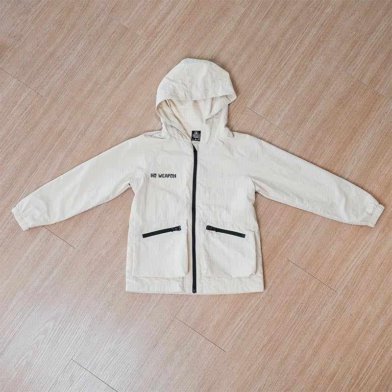 No Weapon Kids Windbreaker Jacket