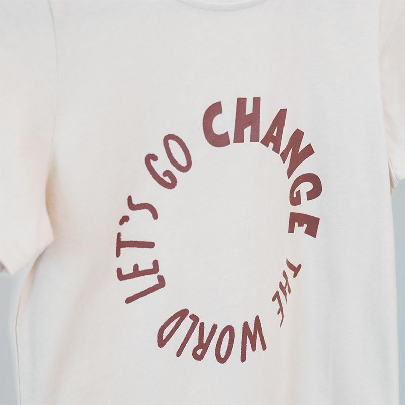 Let's Go Change The World Kids T-Shirt